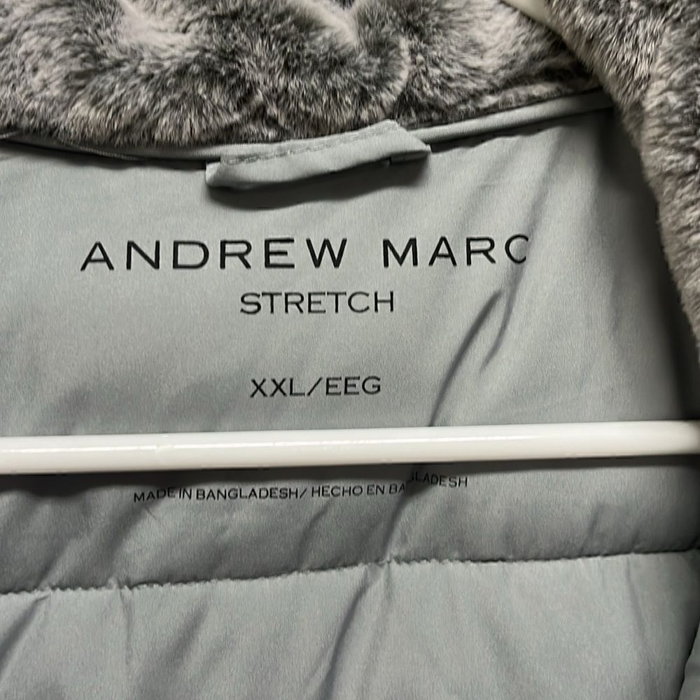 Andrew Marc parka jacket - Picture 3 of 6